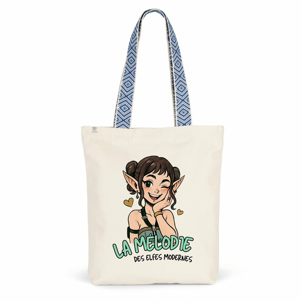 Image back La Mélodie des Elfes Modernes - Totebag ethnique