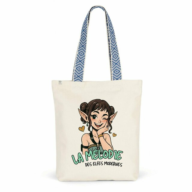 Image back La Mélodie des Elfes Modernes - Totebag ethnique