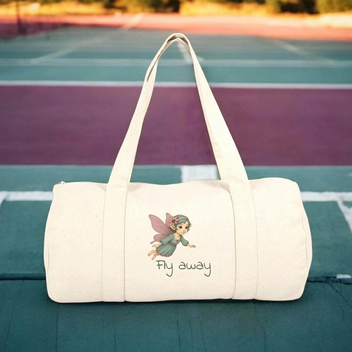 Image front Sac polochon - Duffel bag "Fly away"