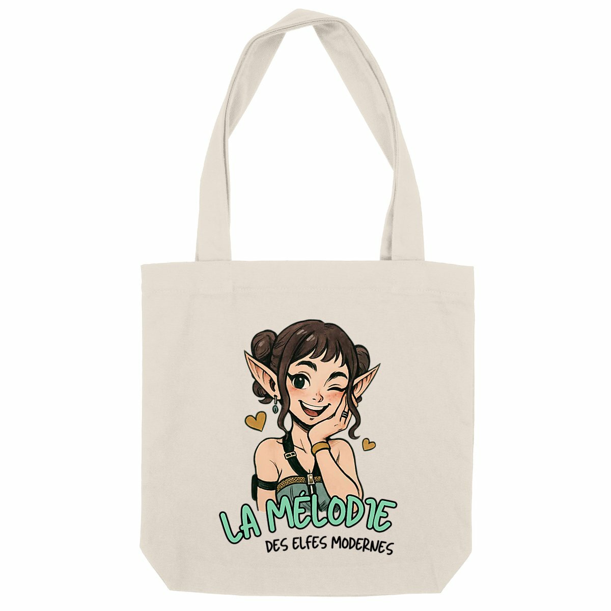 Image back La Mélodie des Elfes Modernes - Totebag épais