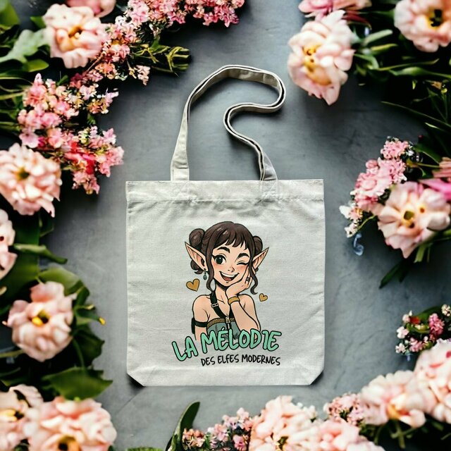 Image front La Mélodie des Elfes Modernes - Totebag épais