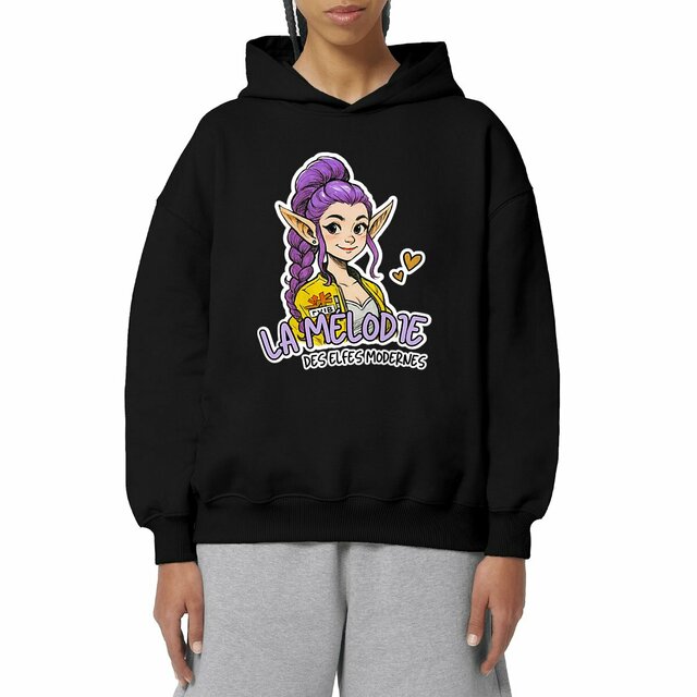 Image du produit La Mélodie des Elfes Modernes - Sweat à capuche Unisexe Oversized