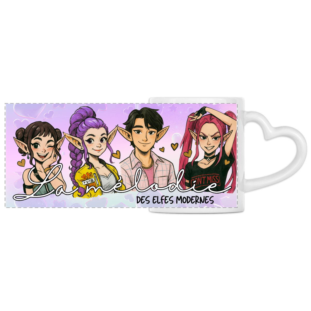 Image front La Mélodie des Elfes Modernes - Mug