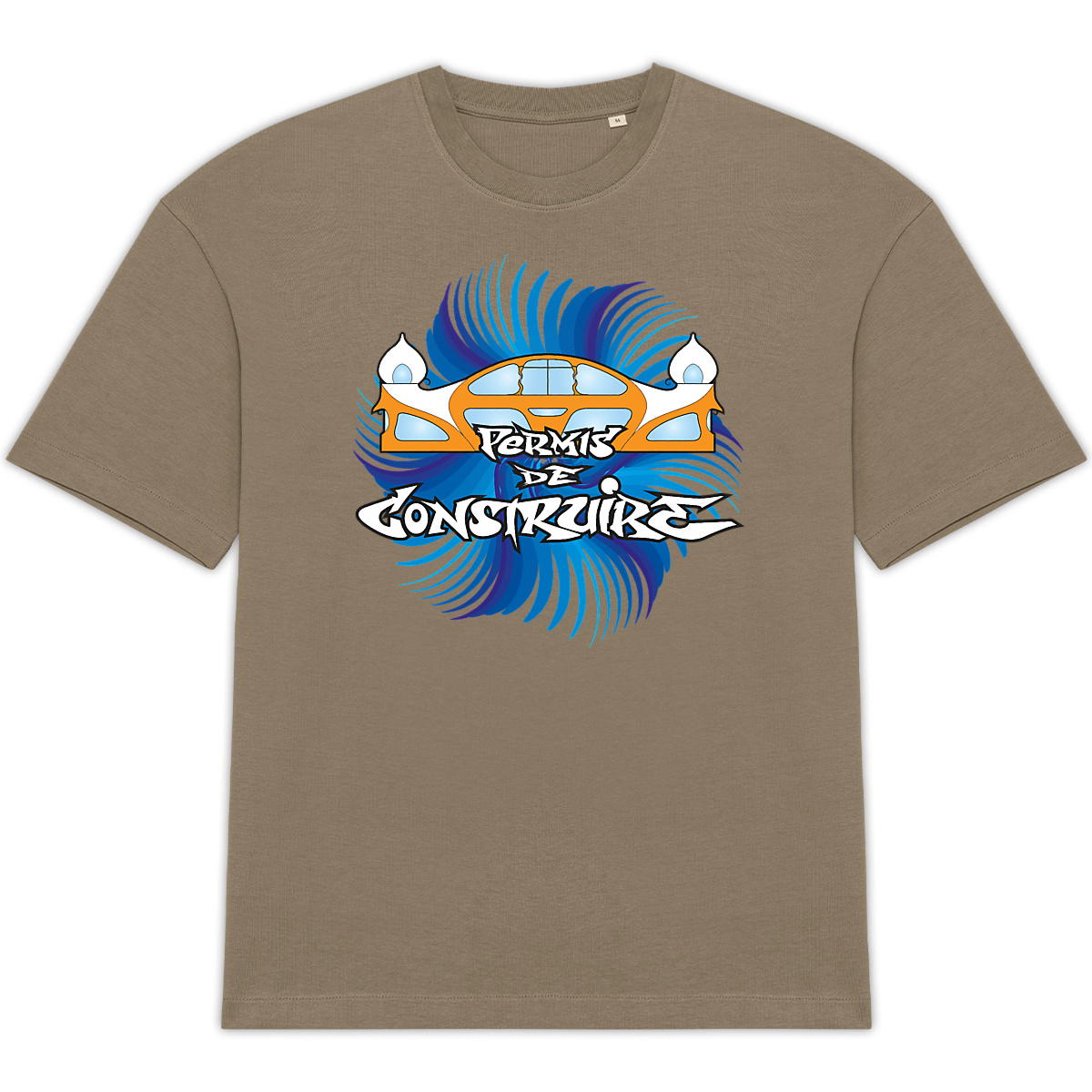 Permis de construire bleu - Image