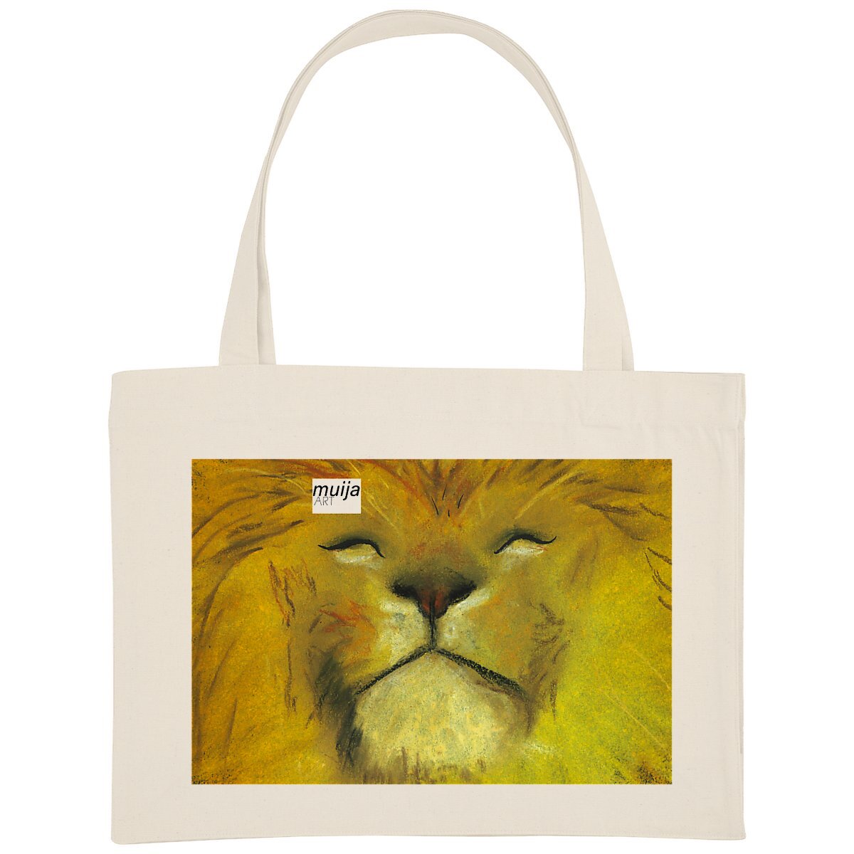 Image back leo beach bag