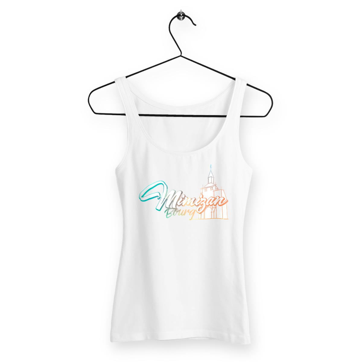 Image back Débardeur Cintré Femme Mimizan Bourg Ultra