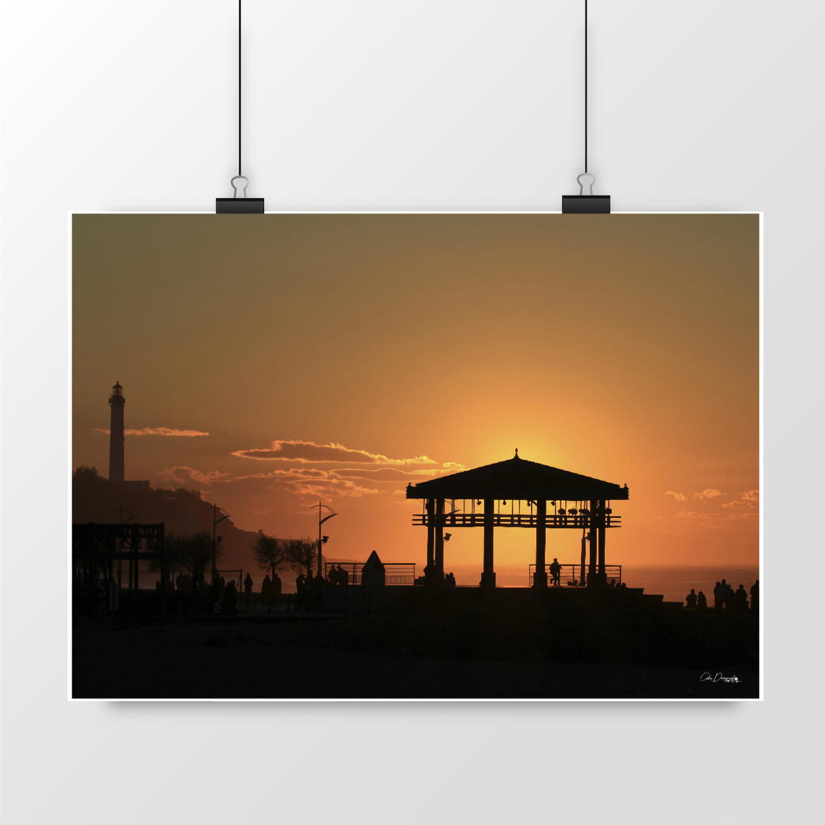 Image front Anglet Sunset