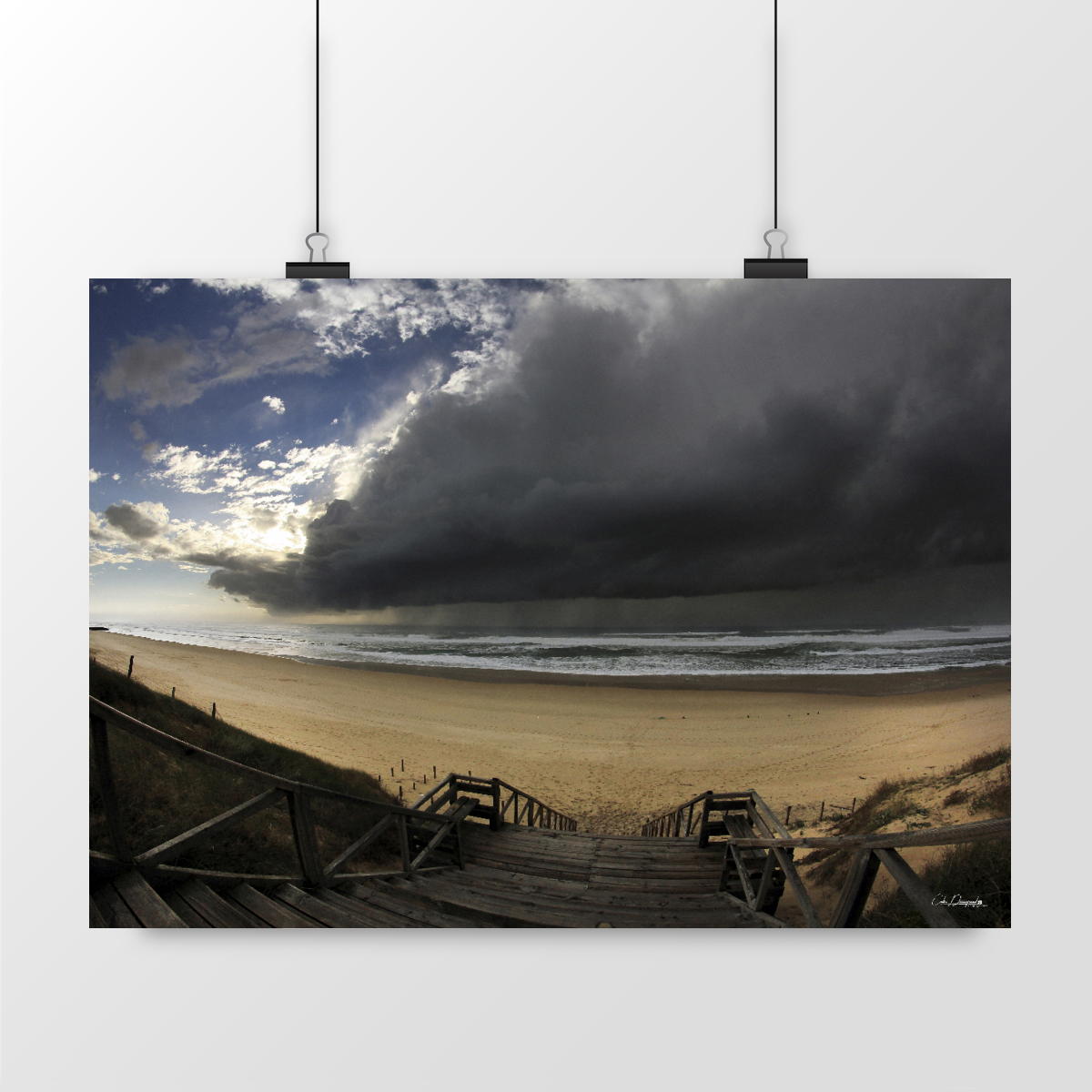 Image front Mimizan Tempête Imminente