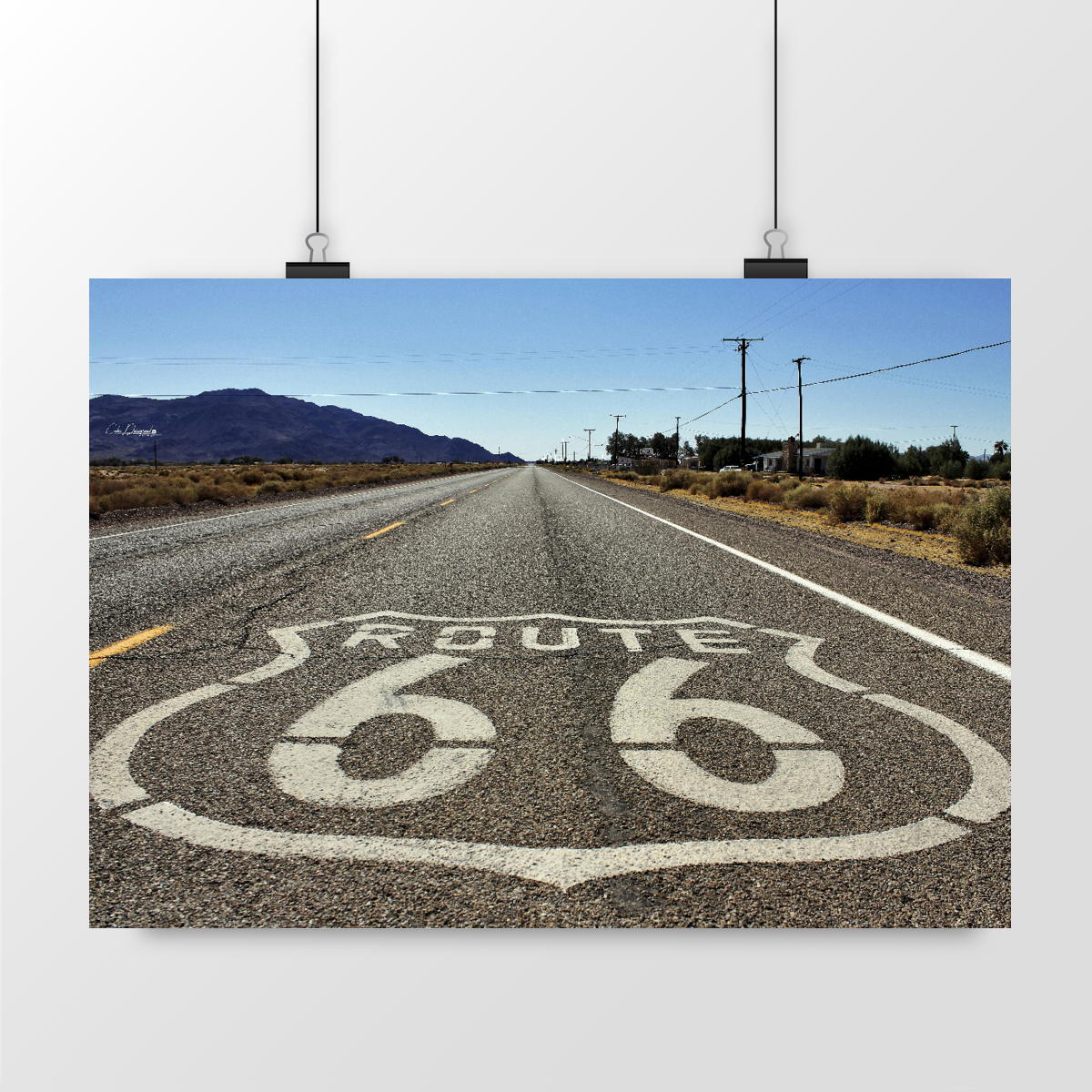 Image back USA Route 66