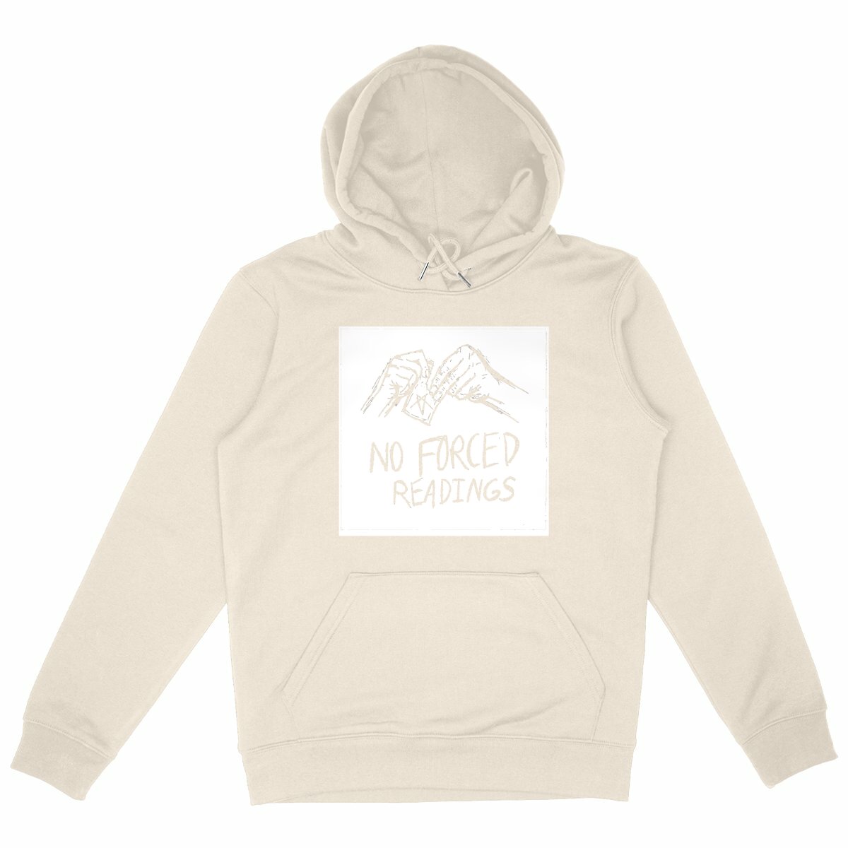 No Forced Readings Hoodie - Image