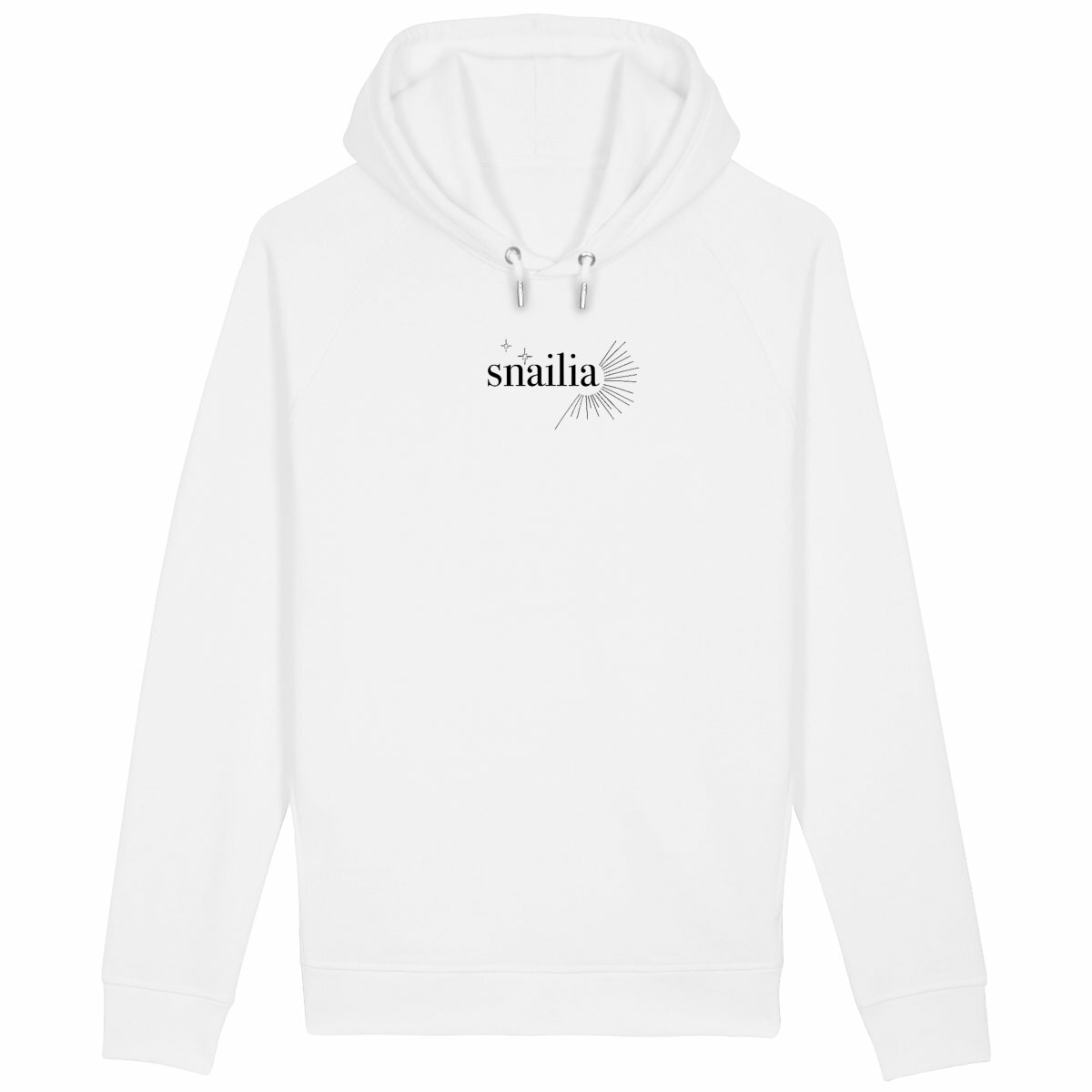 Sweat à capuche avec poches latérales - Image