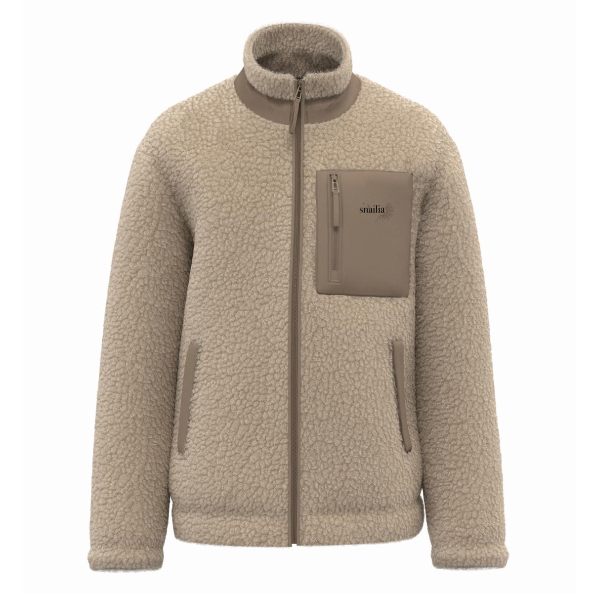 Veste unisexe en sherpa - Image
