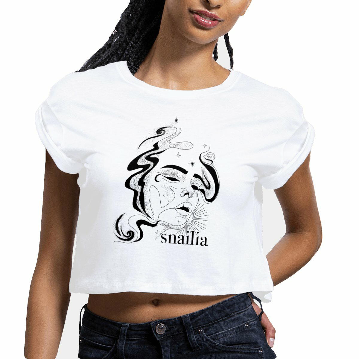 Crop top femme