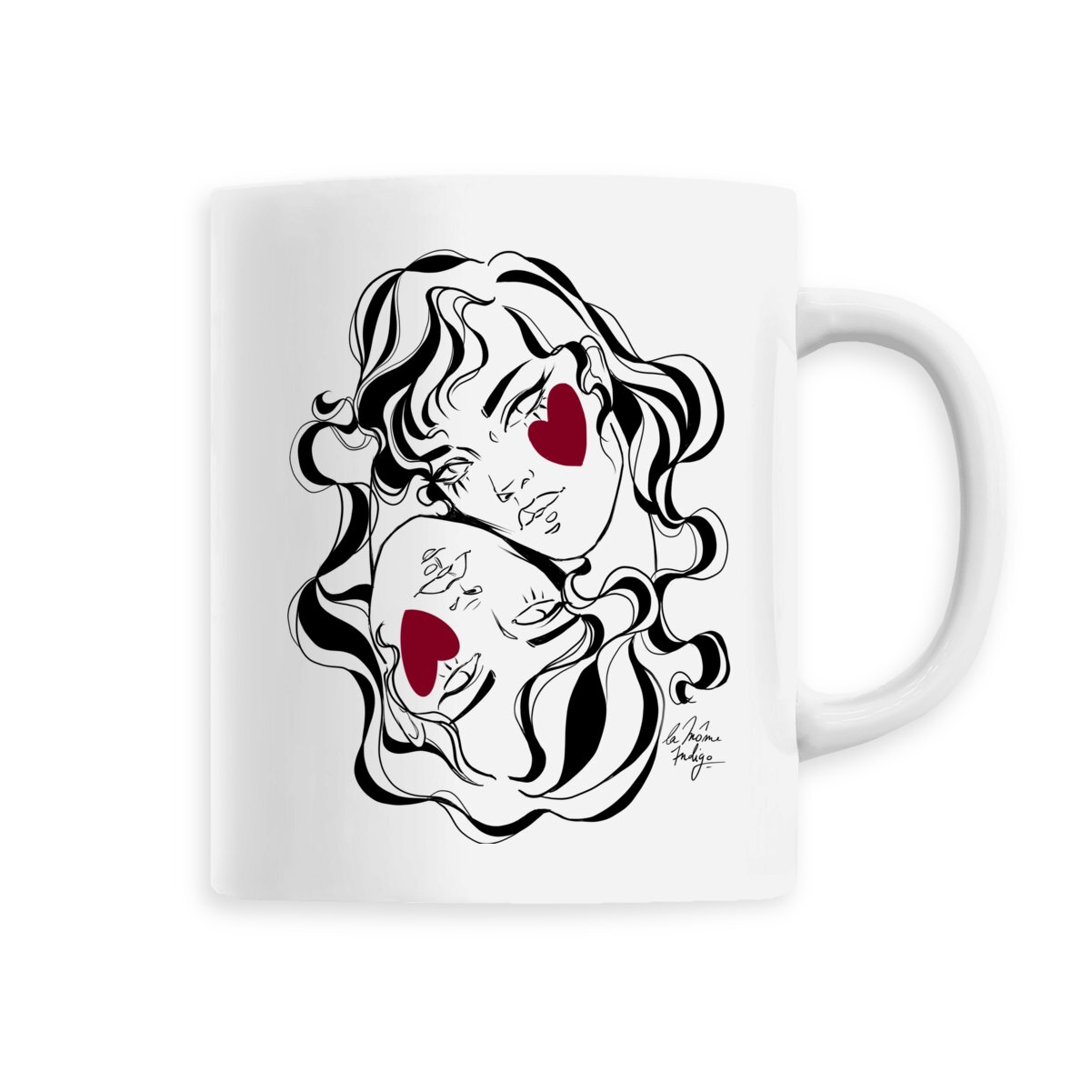 Mug Dames de coeur