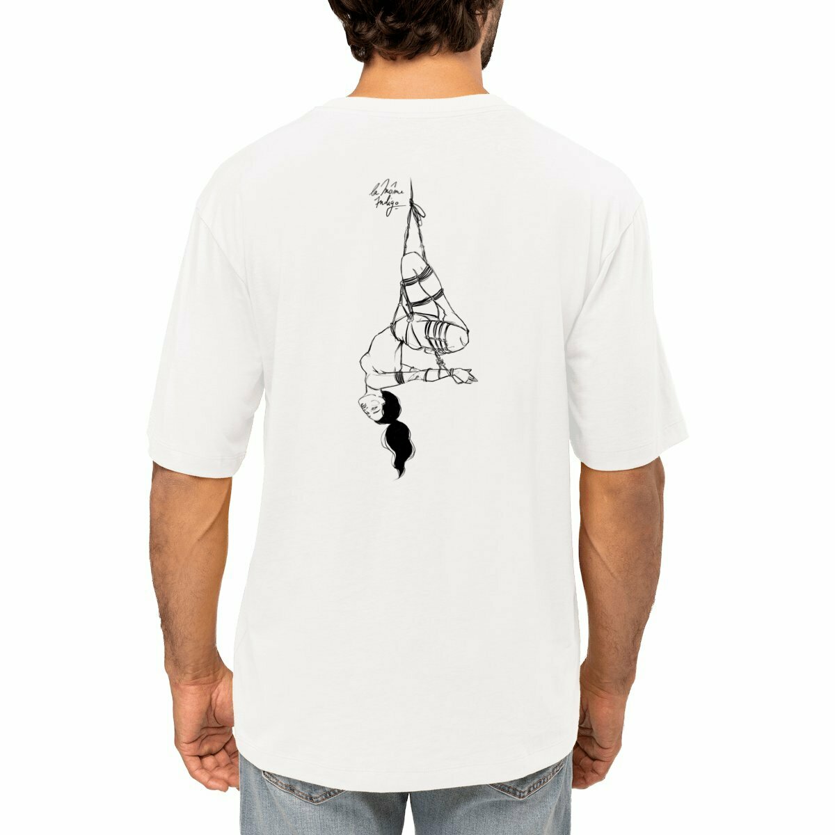 Tee oversize Shibari 1