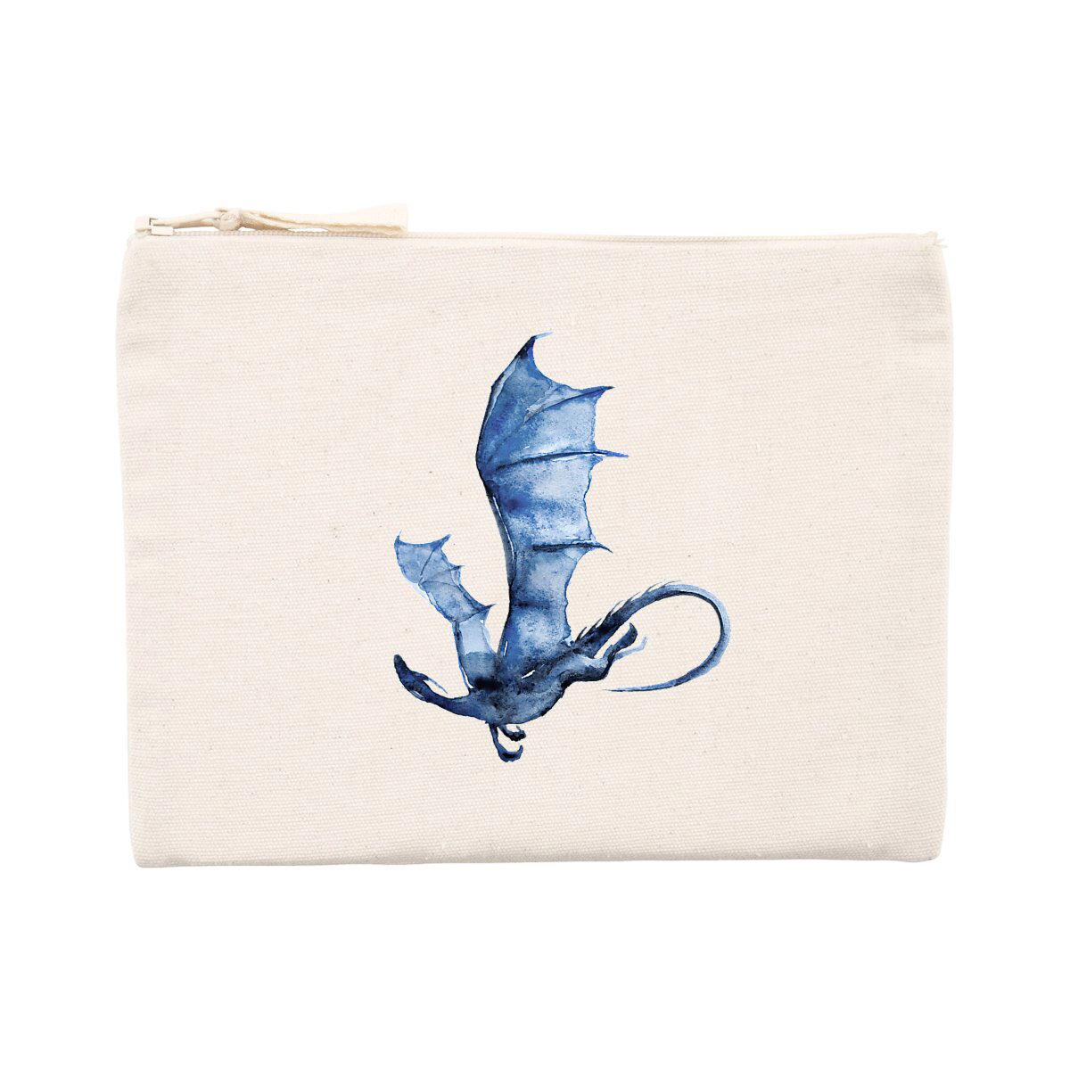 Dragon pencil case blue - Image