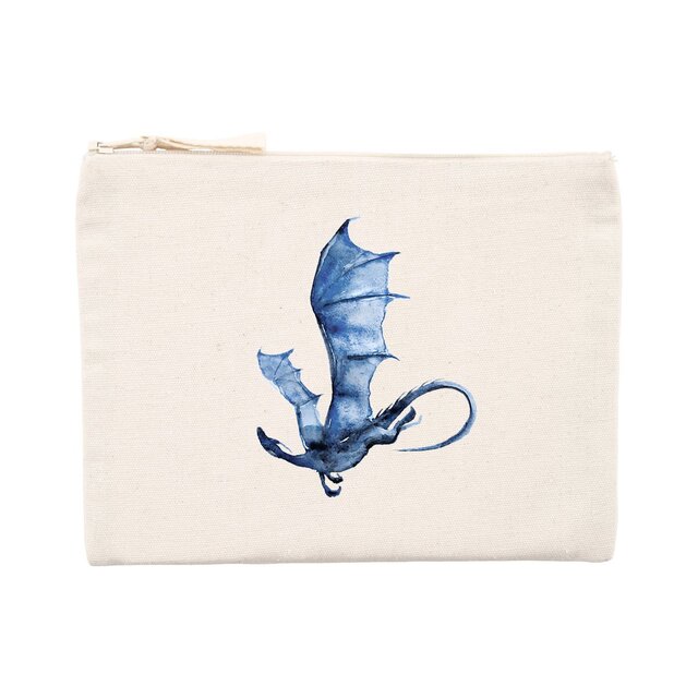 Dragon pencil case blue - Image