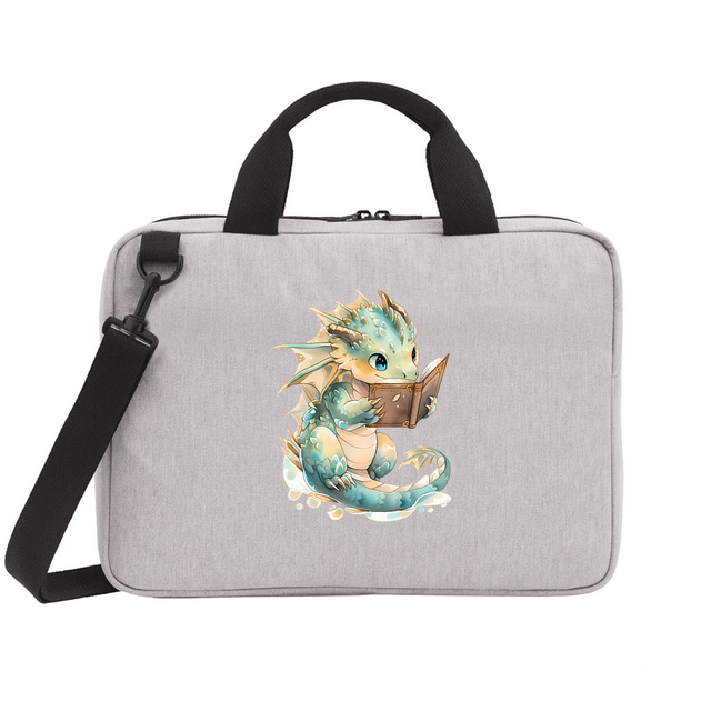 Reading Dragon Laptop Bag - Image