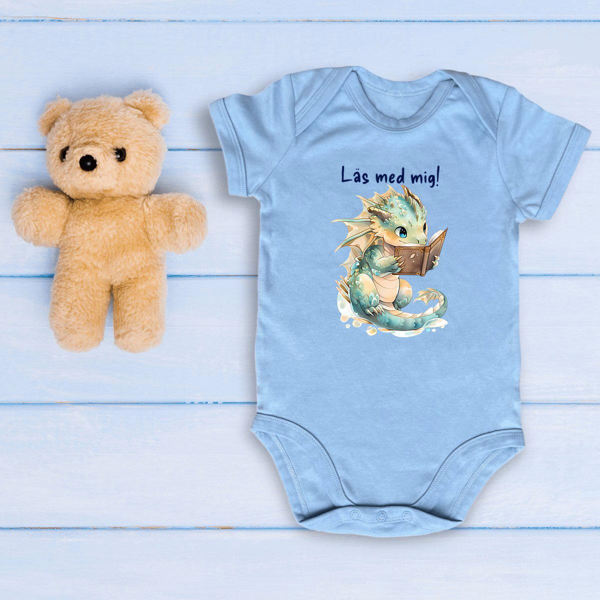 Läsande drake, Baby Bodysuit