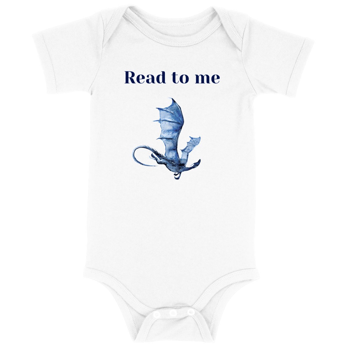 Dragon baby Bodysuit blue - Image