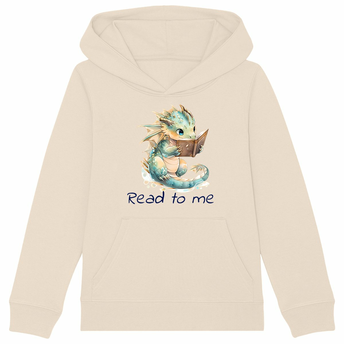 Reading Dragon Kid Hoodie - Image