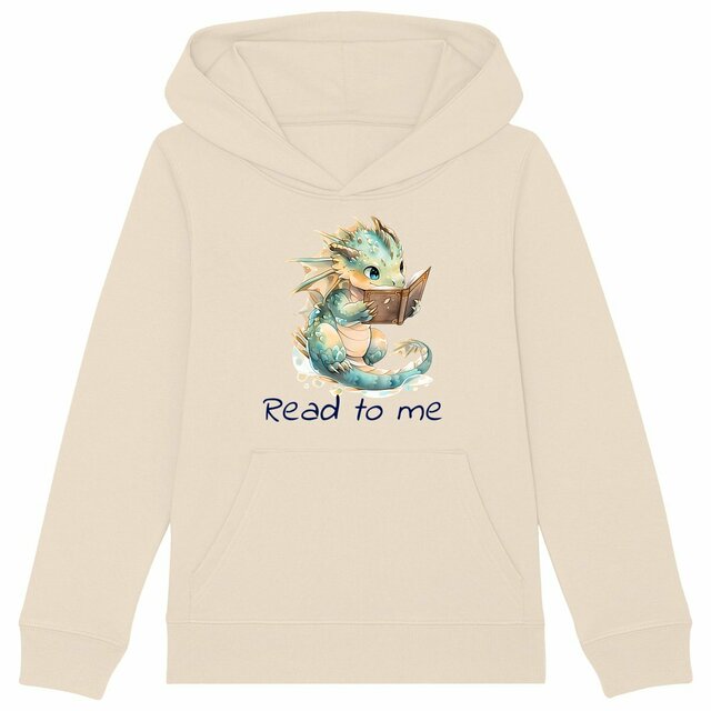 Reading Dragon Kid Hoodie - Image