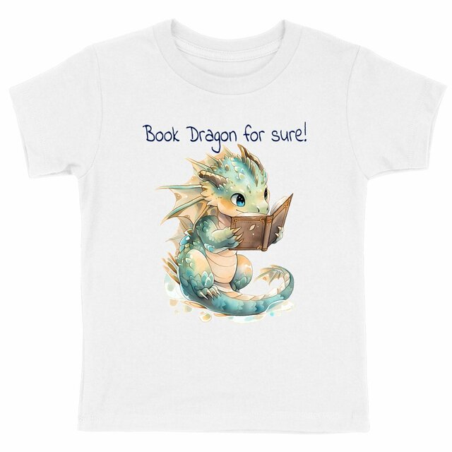 Book Dragon Kid T-shirt - Image