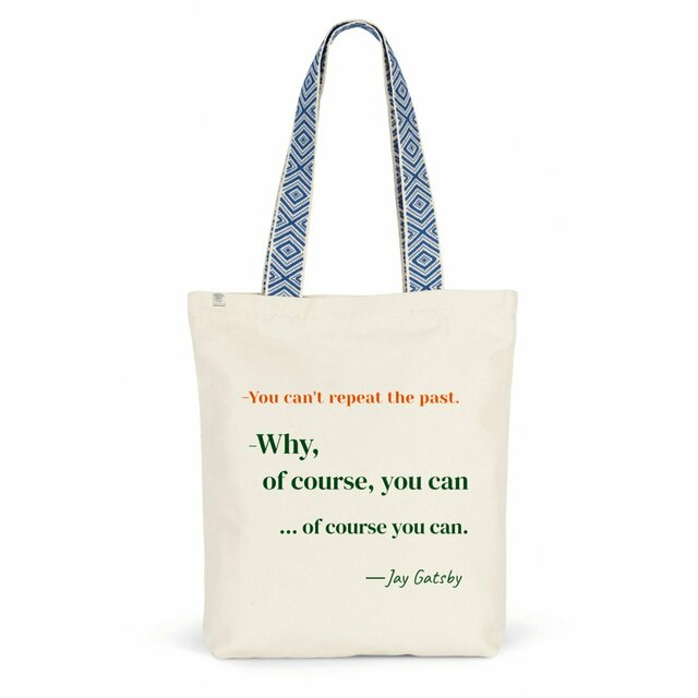 Film quotes tote bag ―Jay Gatsby(The Great Gatsby) - Image