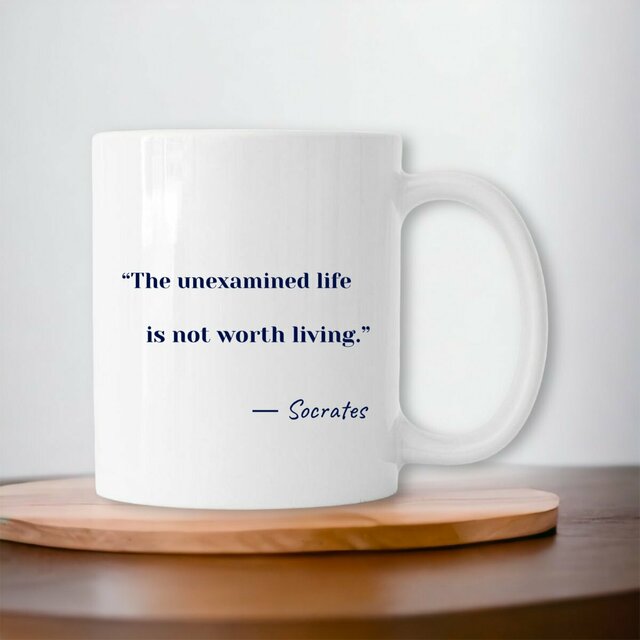 motto mug ― Socrates