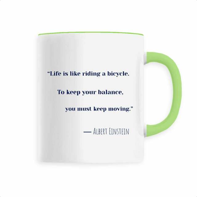 motto mug― Albert Einstein - Image