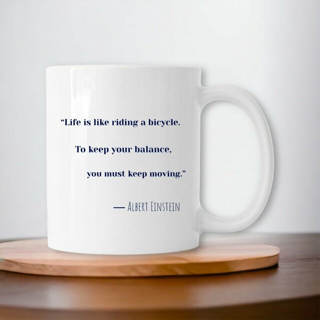 motto mug― Albert Einstein