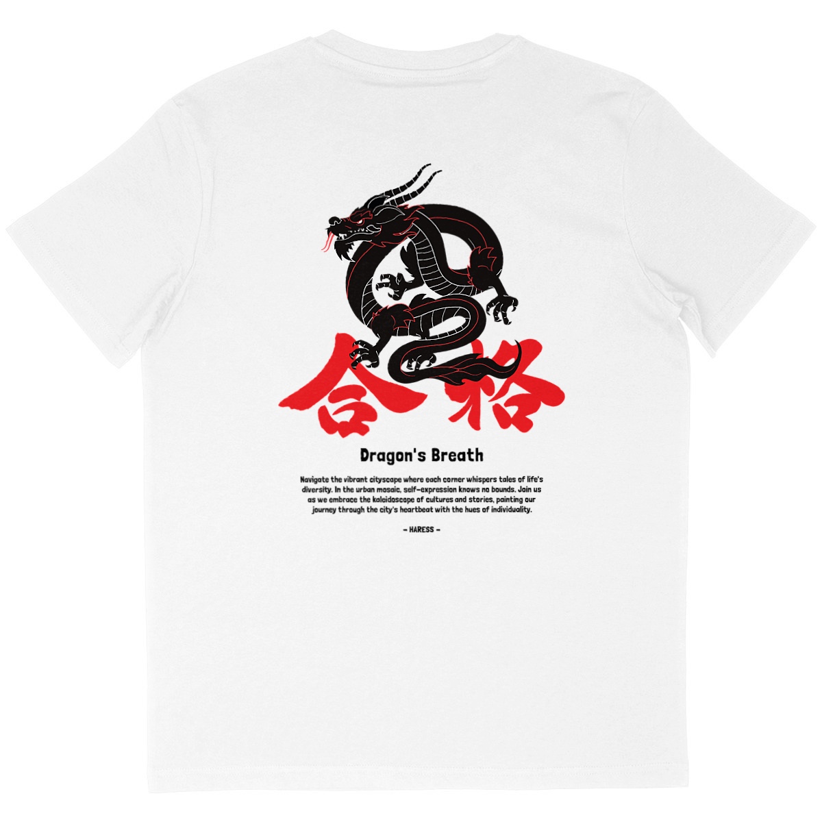 Dragon's Breath T-shirt Homme Oversized