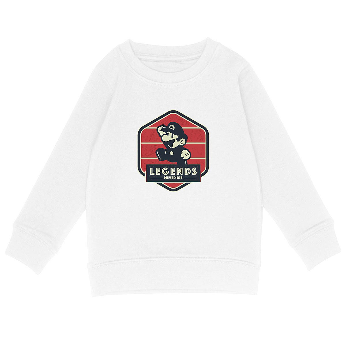 Sweat-shirt Enfant - Mario Bros Retro Gaming - Image