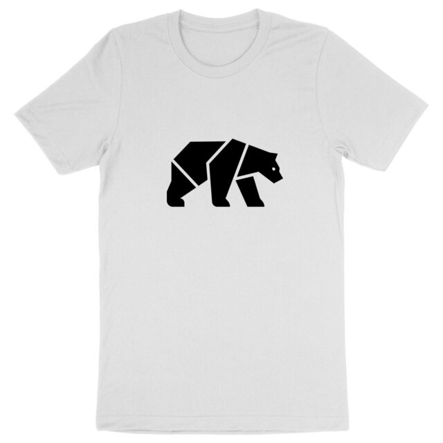 Image back T-Shirt Écoresponsable - Silhouette ours Petit Sauvage