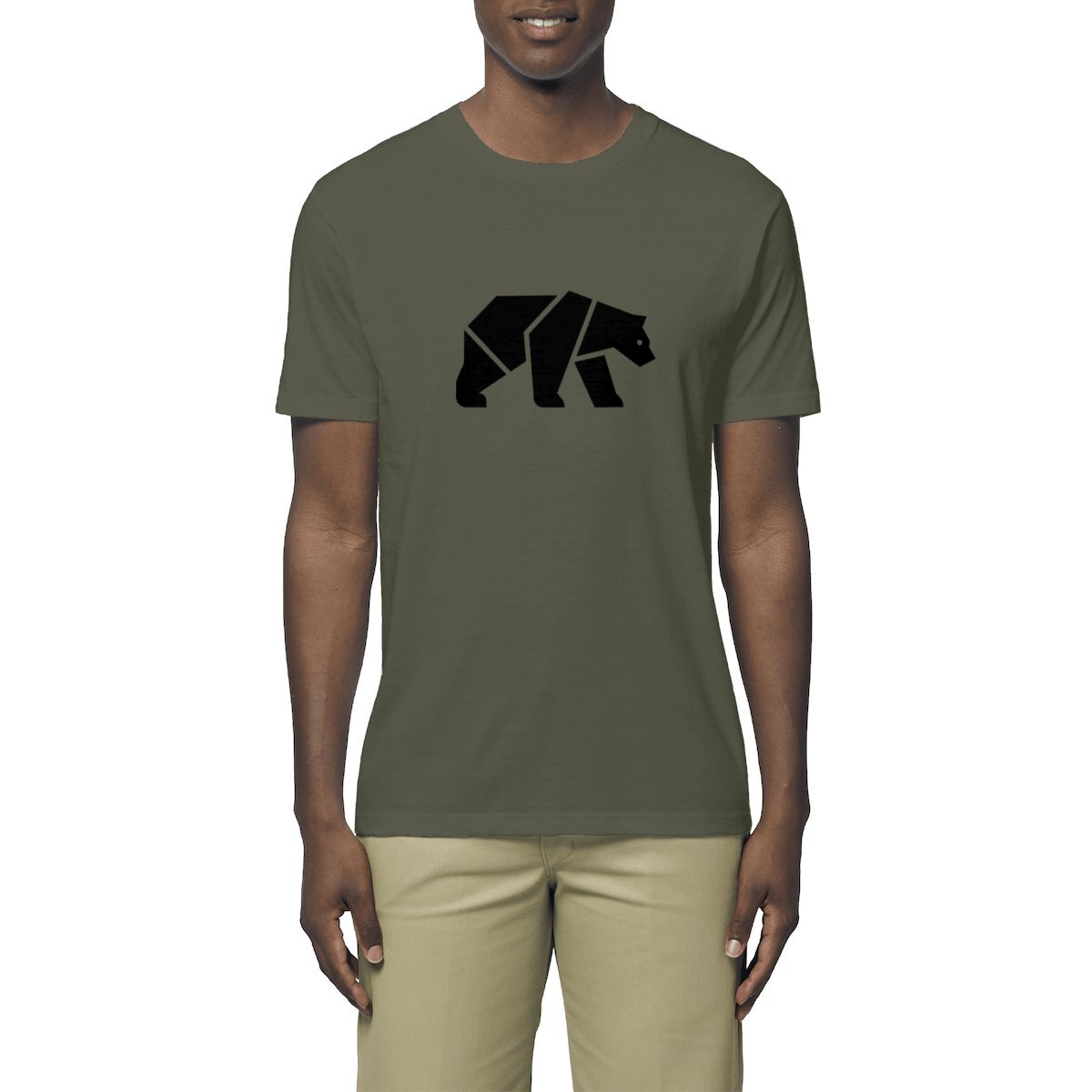 T-Shirt Écoresponsable - Silhouette ours Petit Sauvage