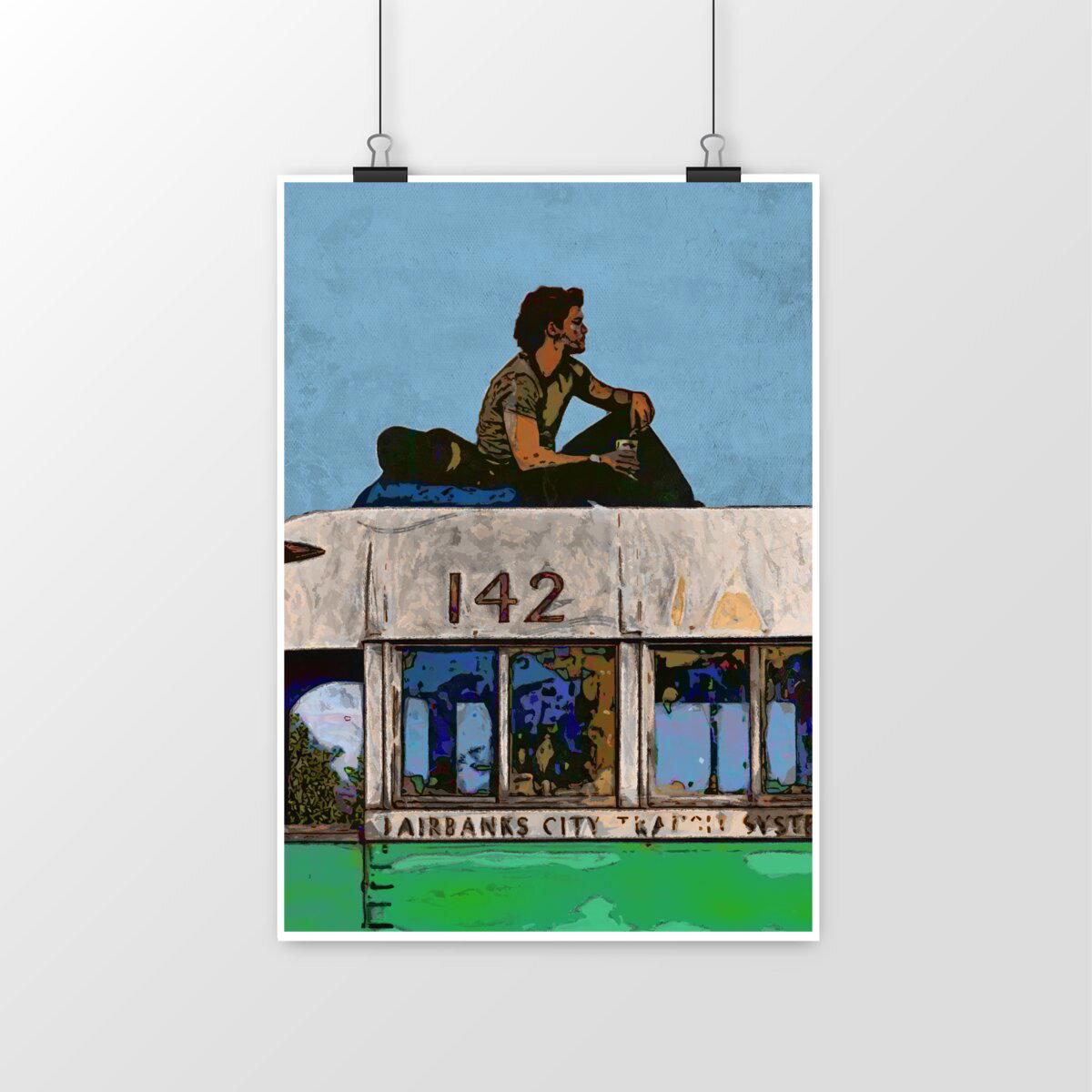 Poster Into the wild peinture