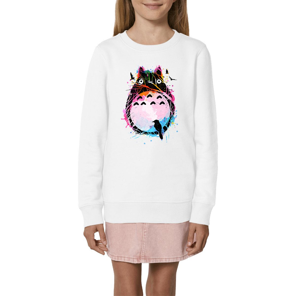 Sweat-shirt Enfant - Totoro street-art