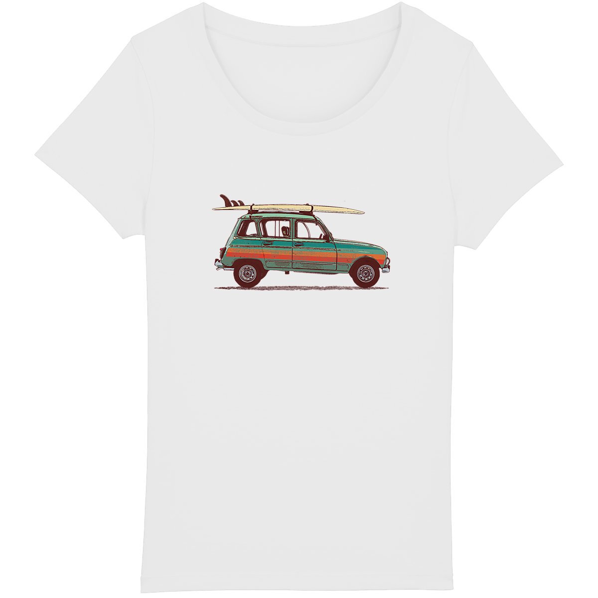 T-shirt Femme BIO - Surf 4L TROPHY - Image