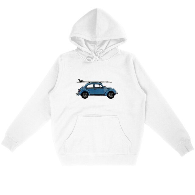 Image front Sweat à capuche Unisexe - Surf Volkswagen Coccinelle