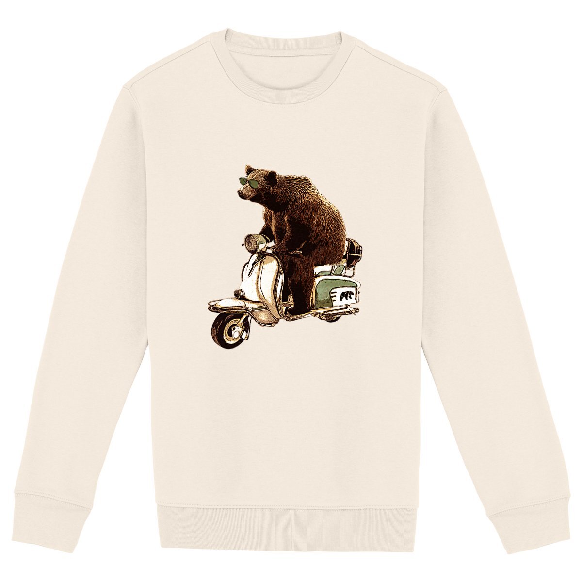 Sweat-shirt Unisexe - Ours Vespa - Image