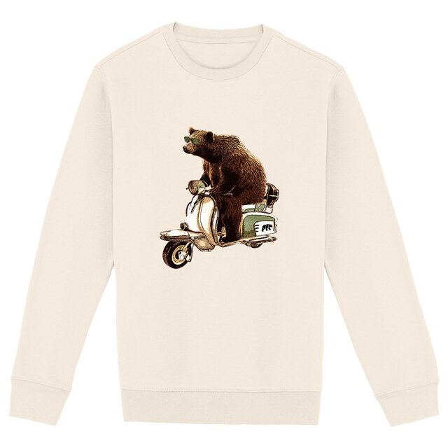 Image back Sweat-shirt Unisexe - Ours Vespa