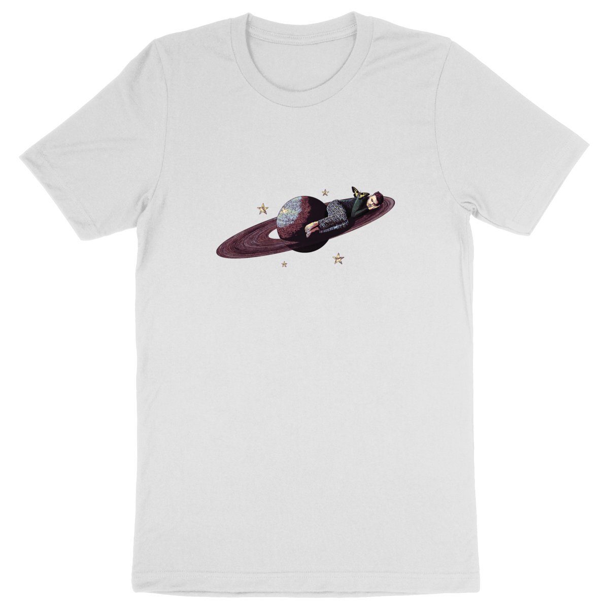 T-shirt coton Bio - Sieste dans l'espace - Image