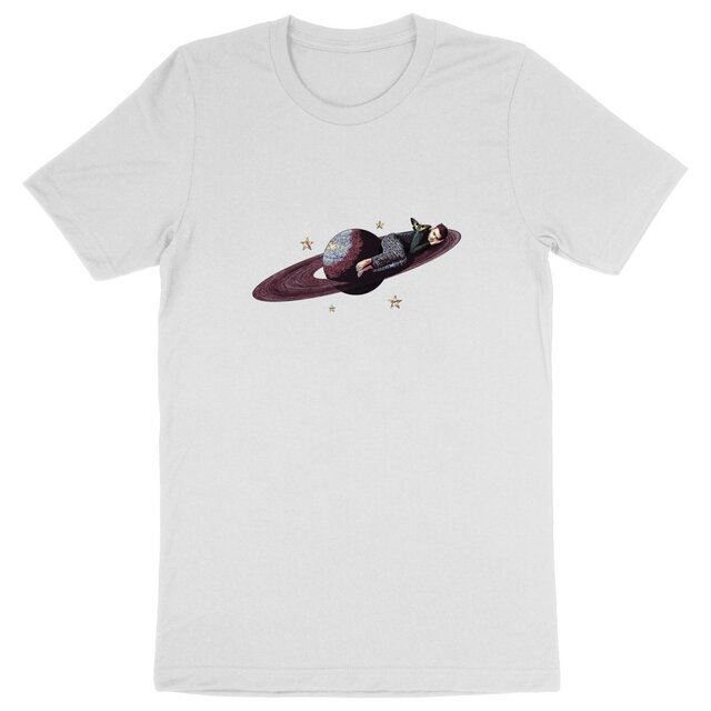 Image back T-shirt coton Bio - Sieste dans l&#039;espace