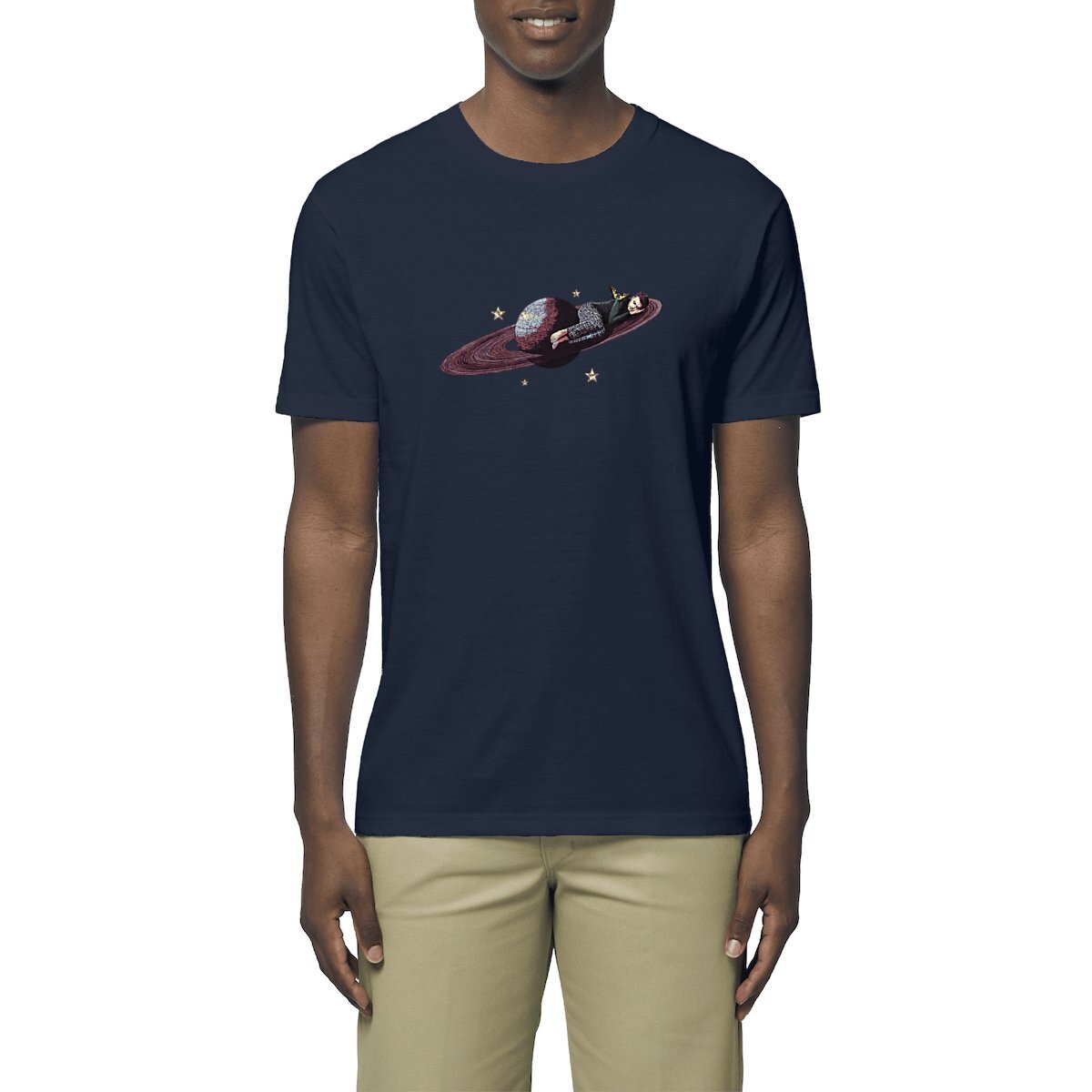 T-shirt coton Bio - Sieste dans l'espace