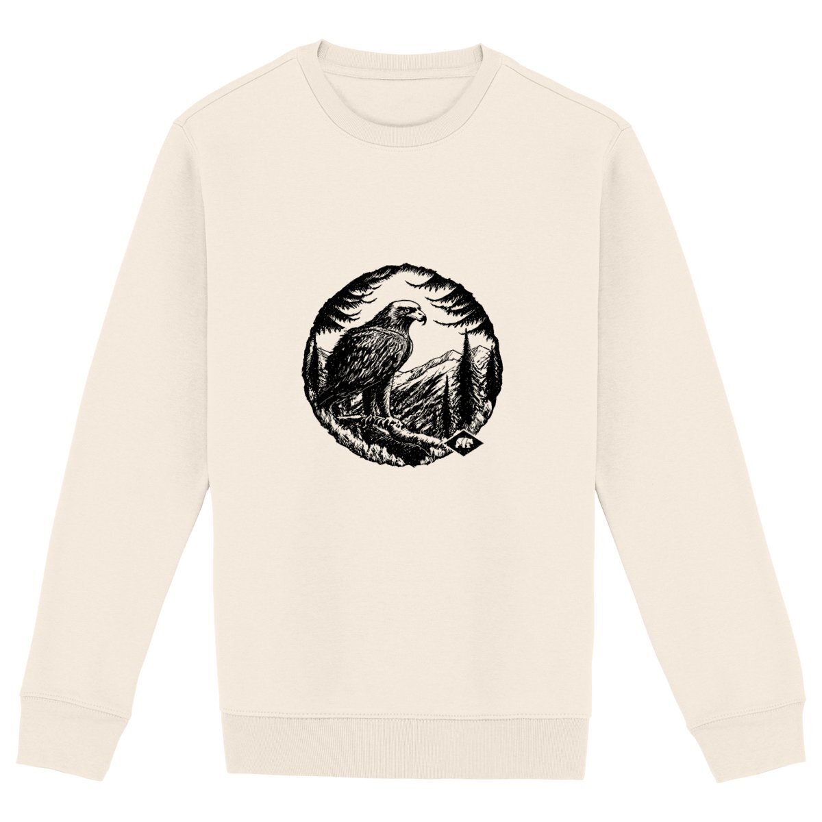 Sweat-shirt Unisexe - Aigle En Montagne