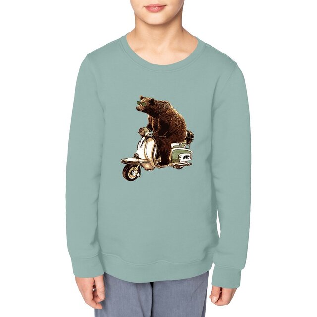 Image front Sweat-shirt Enfant - Ours Vespa