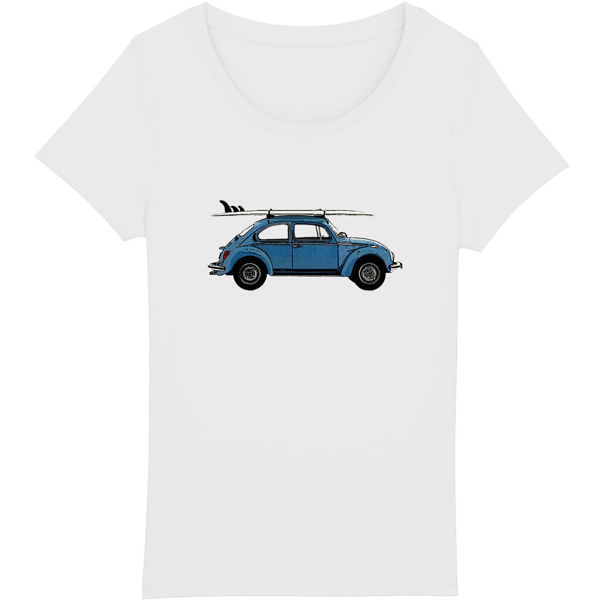 T-shirt Femme BIO - Surf Volkswagen Coccinelle - Image