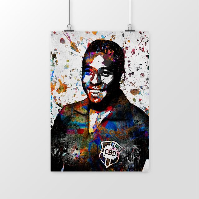 Image front Pelé street art