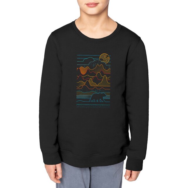 Image front Sweat-shirt Enfant - Ours Vibes