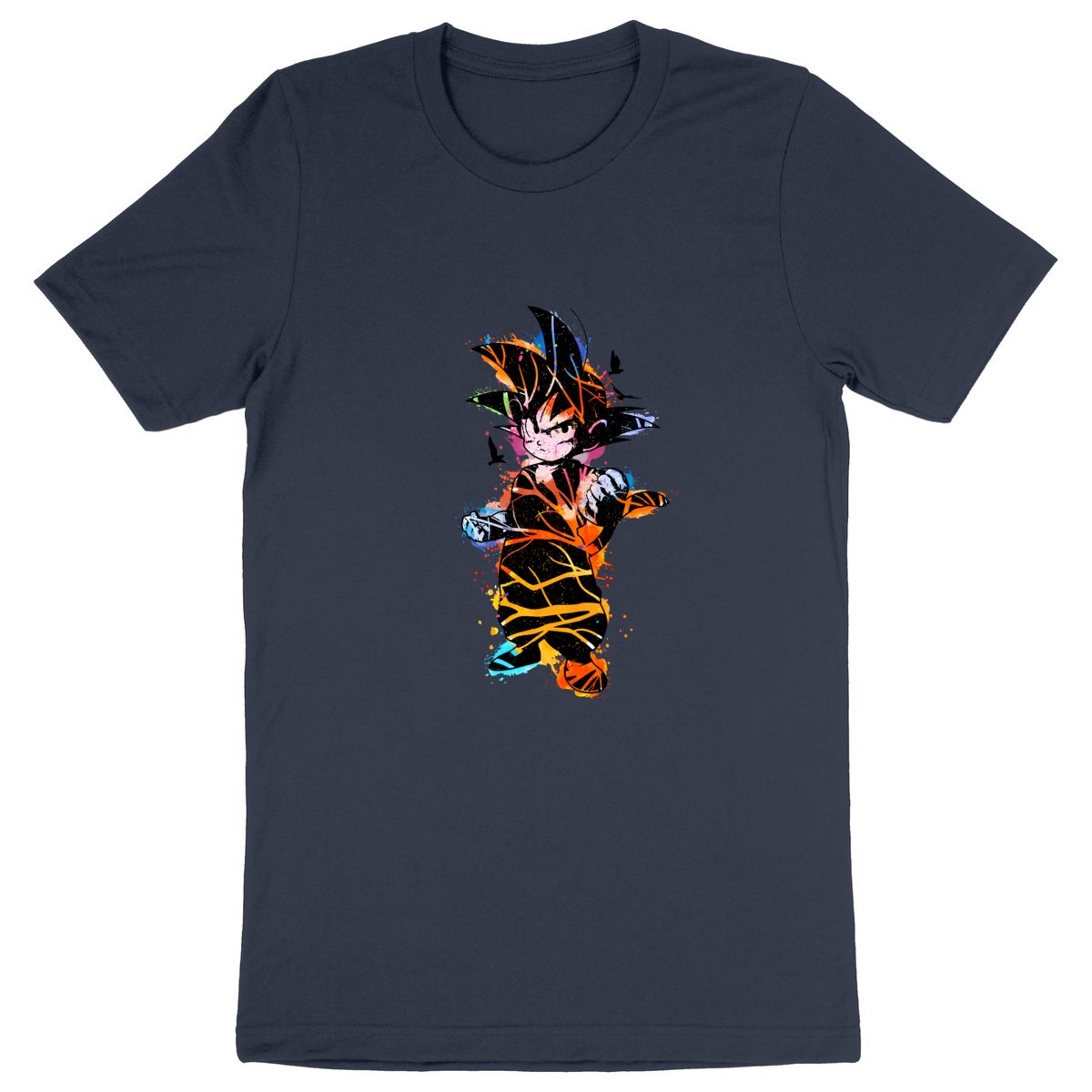 T-Shirt homme Coton Bio - Son Goku Street-art - Dragon Ball - Image